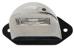 Optronics LED License Plate Light - Submersible - 1 Diode - Chrome Housing - Clear Lens - LPL59CB