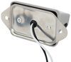 license plate lights optronics led trailer light - submersible 3 diodes grey housing clear lens