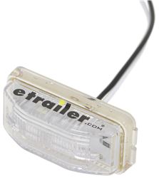 LED Trailer License Plate Light - Submersible - 2 Diodes - Clear Lens - LPL91CPG