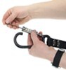 Lockstraps Cam Buckle Strap w Combo Lock Carabiners and Soft Ties - 1.5" x 8.5' - 500 lbs Carabiners,Soft Ties LS101