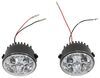 pod light universal mounts optronics led off-road mini kit - waterproof 4 diodes round qty 2