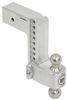 180 Hitch 2-Ball Mount w/ Stainless Balls - 3" Hitch - 8" Drop, 8" Rise - 21K