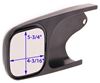 slide-on mirror manual longview custom towing mirrors - slip on driver and passenger side