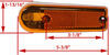 rear clearance side marker 5-3/8l x 1-13/16w inch m116a