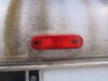 Peterson Thin Line Clearance or Side Marker Trailer Light - Incandescent - Oval - Red Lens Rear Clearance,Side Marker M136R