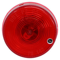 Peterson Clearance or Side Marker Trailer Light - Submersible - Incandescent - Round - Red Lens     