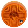 Peterson Clearance and Side Marker Trailer Light - Submersible - Incandescent - Round - Amber Lens