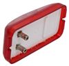 clearance lights 2-1/2l x 1-1/4w inch peterson and side marker trailer light - submersible incandescent red lens