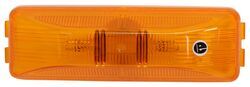 Peterson Clearance and Side Marker Light - Submersible - Incandescent - Rectangle - Amber Lens - M154A