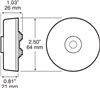 rear clearance side marker m163r