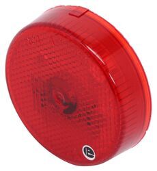 Peterson LED Clearance or Side Marker Trailer Light w/ Reflector - 1 Diode - Round - Red Lens - M175R