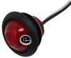 clearance lights rear side marker peterson led mini and trailer light w/ grommet - 1 diode round red lens