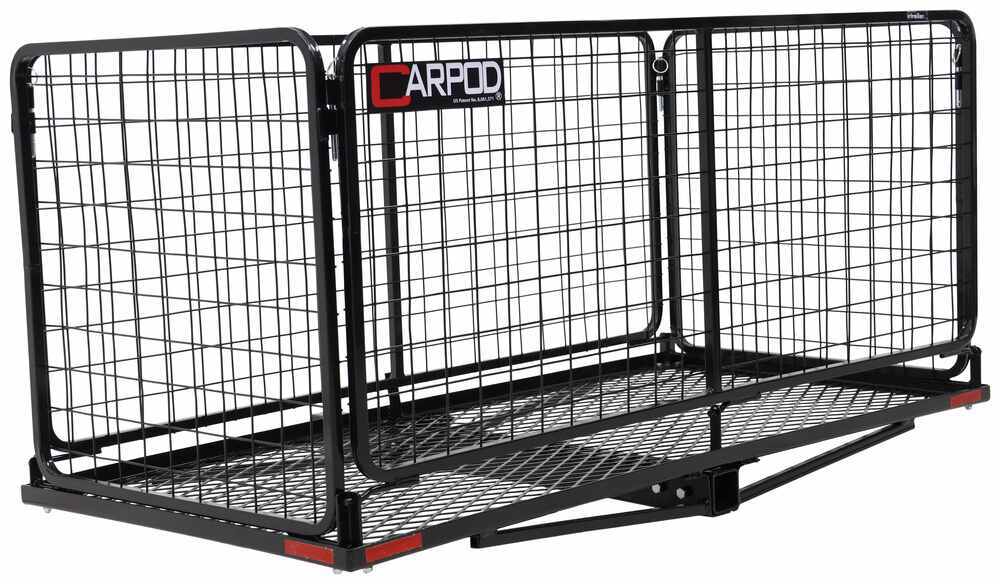 23x47 Carpod Walled Cargo Carrier For 2 Hitches Steel 450 Lbs