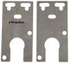 Replacement Mounting Brackets for Conventional Ramp Door Springs - Aluminum - Qty 2