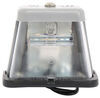 license plate lights peterson trailer light - incandescent gray housing clear lens