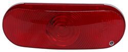 Peterson Trailer Tail Light - Submersible - Stop, Tail, Turn - Incandescent - Oval - Red Lens - M421R