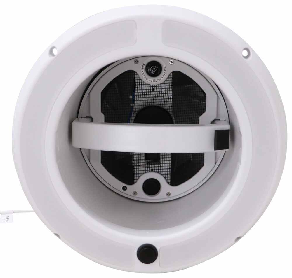 MAXXAIR MAXXFAN PLUS DOME VENT WHITE 12V LED LIGHT CAMPERVAN BATHROOM SHOWER