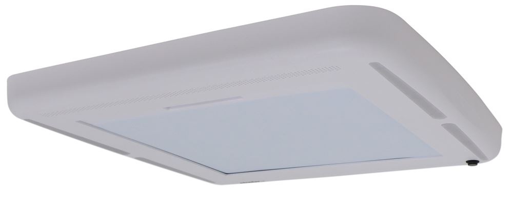 MaxxShade Plus Retractable RV Roof Vent Shade w/LEDs - White - MA00-03901