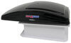 vent 12v fan reversible maxxfan deluxe roof w/ thermostat and remote - powered lift 10 speed smoke