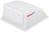 maxxair rv vents and fans roof vent standard trailer cover - 19 inch x 18-1/2 9-1/2 white