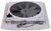 maxxair rv vents and fans roof vent with 12v fan maxxfan w/ - manual lift 4 speed white
