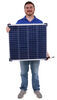 roof mounted solar kit 27l x 25-1/2w inch optimate mount charging system with controller - 60 watt panel