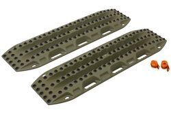 Maxtrax Xtreme Recovery Boards - Olive Drab - Qty 2 - MA37FV