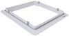 rv vents and fans roof flange assembly replacement for maxxair maxxfan deluxe vent - white