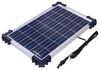 roof mounted solar kit rigid panels optimate duo mount charging system with controller - 10 watt panel