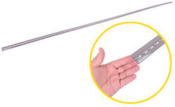 1-1/2" Wide Continuous Hinge 6' Long - 1/8" Pin Diameter - Steel