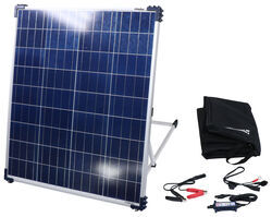 OptiMate Portable Solar Panel with Controller - 80 Watt Solar Panel