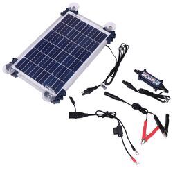 OptiMate Solar Duo Portable Solar Panel with Controller - 10 Watt Solar Panel - MA69JR