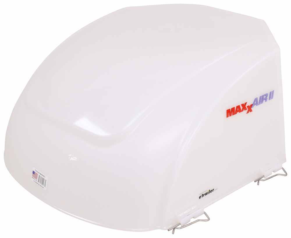MaxxAir II RV and Trailer Roof Vent Cover w/ EZClip - White - MA76JR