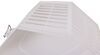 vent cover plastic maxxair ii rv and trailer roof w/ ezclip - white