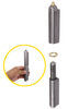 Weld-On Hinge w/ Brass Bushing and Grease Zerk - Steel - 7-7/8" Long - 5/8" Pin Diameter