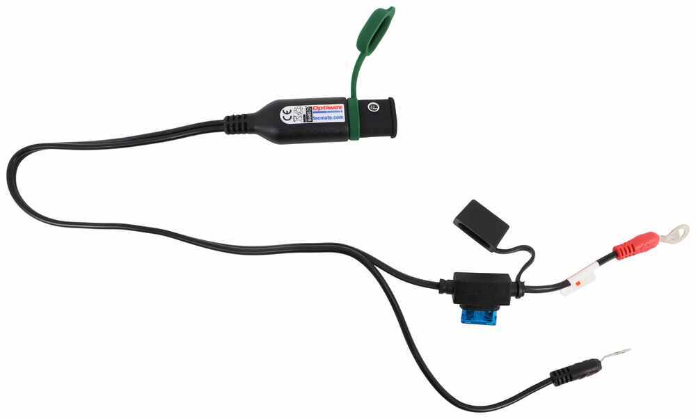 M6 M8 To Sae Adapter W  Lithium Battery Monitor - Optimate Chargers 