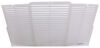 rv vents and fans louver replacement for maxxair fanmate trailer roof vent cover - white
