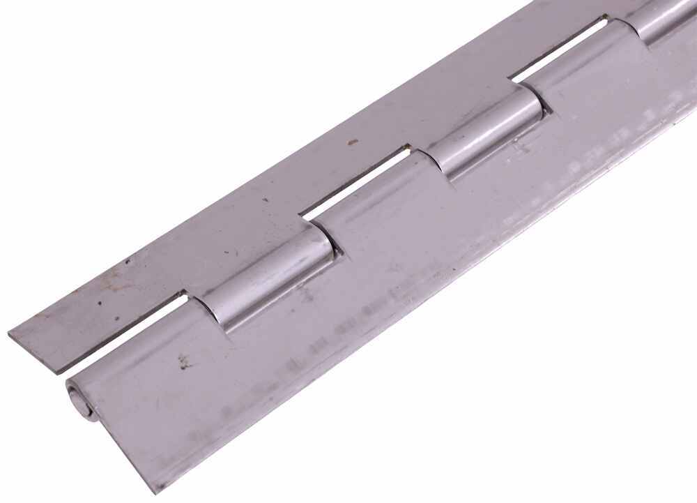 Piano Hinge - Stainless Steel - 72" Long x 3" Wide - 3/8" Pin Diameter 72 Inch Stainless Steel Piano Hinge