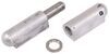 barrel hinge 3-15/16 inch long weld-on with stainless steel bushing and pin - aluminum 3/8