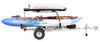 2 kayaks 2-tier cargo box included fishing rod tube spare tire mal22fr