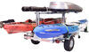 2 kayaks 2-tier cargo box included fishing rod tube spare tire manufacturer