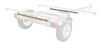 0  roof rack on wheels parts watersport trailer support tubes mal33tr