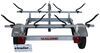 v-style extra long tongue malone ecolight sport trailer with carriers for 2 kayaks - 400 lbs