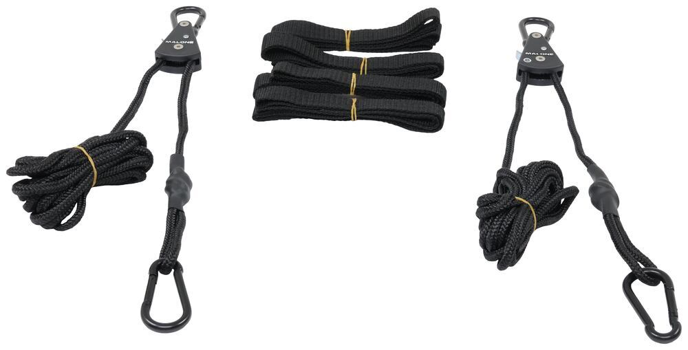 Malone SpeedLine Pro Tie-Downs with Ratchets and Carabiners - 1/4