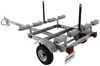 post style malone ecolight sport trailer with carrier for 4 kayaks - 400 lbs