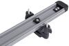 roof rack slide out malone slopeside ski and snowboard carrier - 5 pairs of skis or 4 boards silver