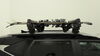 0  roof rack clamp-on malone slopeside ski and snowboard carrier - slide out 5 pairs of skis or 4 boards silver
