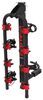 hanging rack fits 1-1/4 inch hitch 2 and malone runway max bike for 4-bikes - hitches tilting