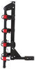 hanging rack tilt-away malone runway max bike for 4 bikes - 1-1/4 inch and 2 hitches tilting