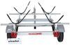 j-style extra long tongue malone ecolight sport trailer with carriers for 2 kayaks - 400 lbs